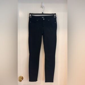 PAIGE Verdugo Ultra Skinny Black Jeans